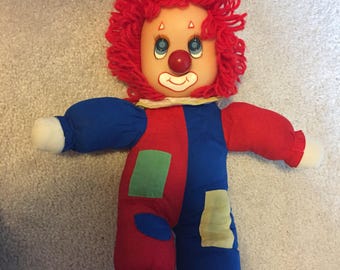 clown plush doll