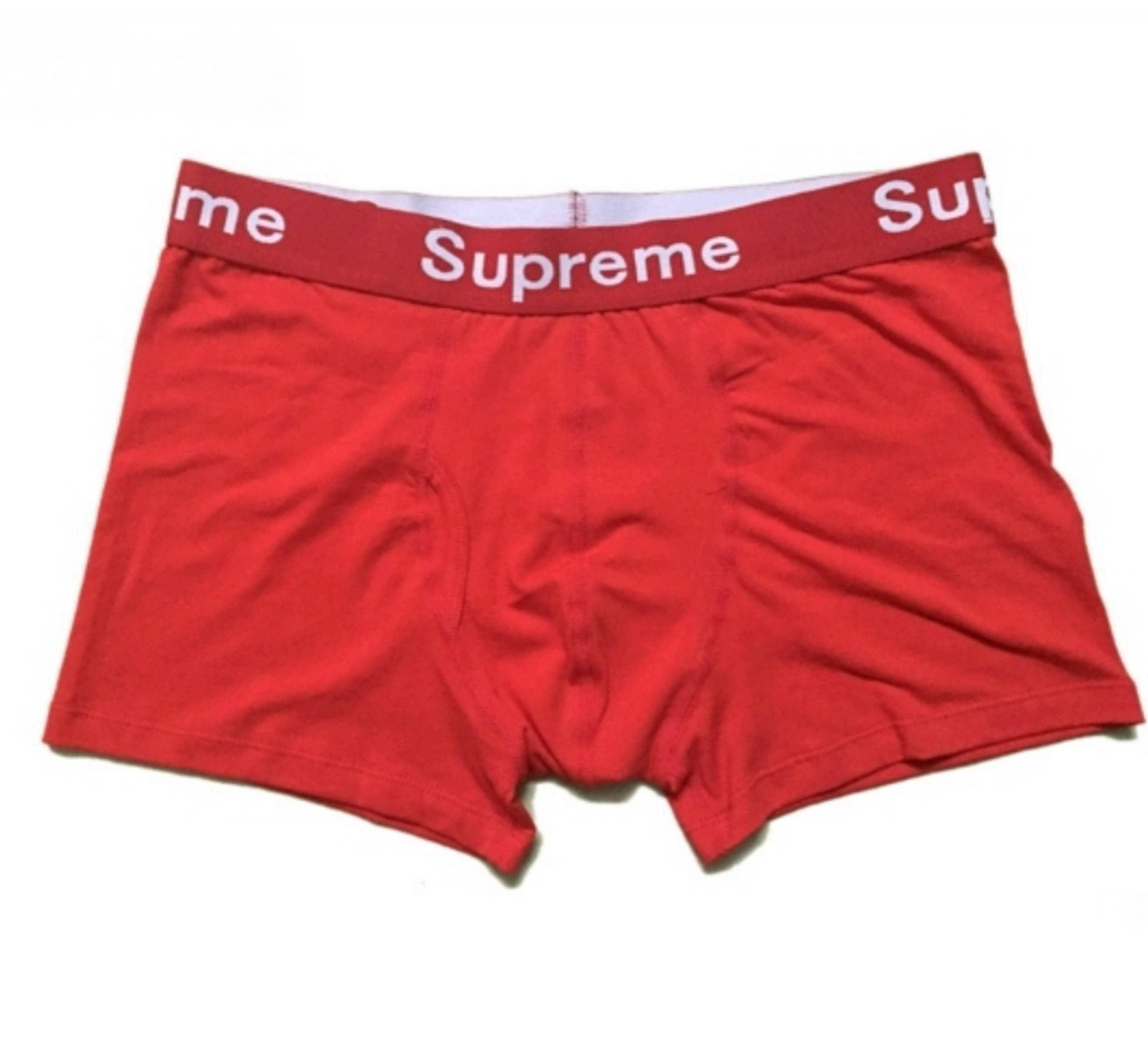 supreme boxers sizing