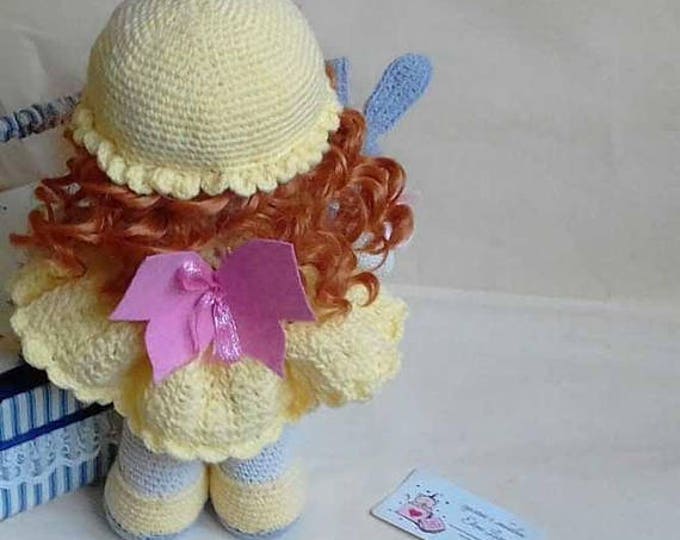 PATTERN crochet doll Interior doll Fairy doll Soft Toy Amigurumi doll Tilda doll Gift For girl Princess doll Pixy doll Digital downloads
