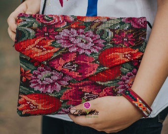 Bag forrado / handmade Mexican bag / handbag made in Chiapas/Bohemian handbag