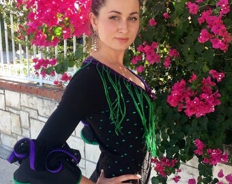 Flamenco dress/ Spanish flamenco dress/ Spanish holiday dress/ Dress for rent/ costume for rent