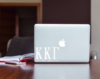 Kappa Kappa Gamma Sorority Macbook Sticker