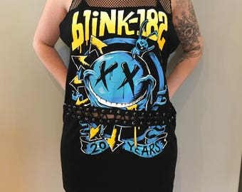 blink 182 t shirt dress