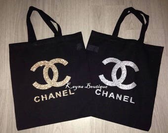 Chanel shopping/beach bag