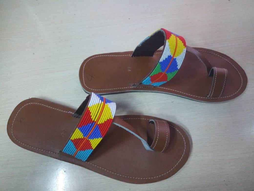 Handmade unisex Sandals Masai sandals African sandals for men
