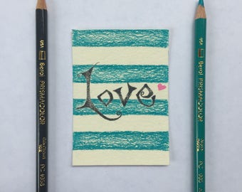 Original Art Card - Love