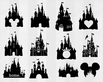 Disney World Svg Bundle Disney Clipart Disney Cut Files