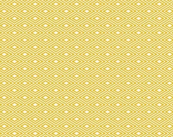 Riley Blake Vintage Aztec Red Fabric C5565-GOLD