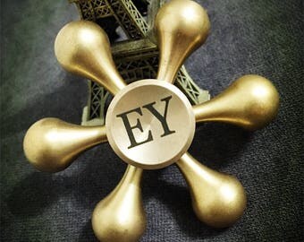 Personalized Fidget Spinner Custom Fidget Spinner Hand Spinner Two colors Spinners Focus Anxiety Relief Toys