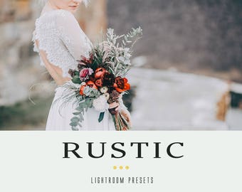 Rustic professional lightroom presets