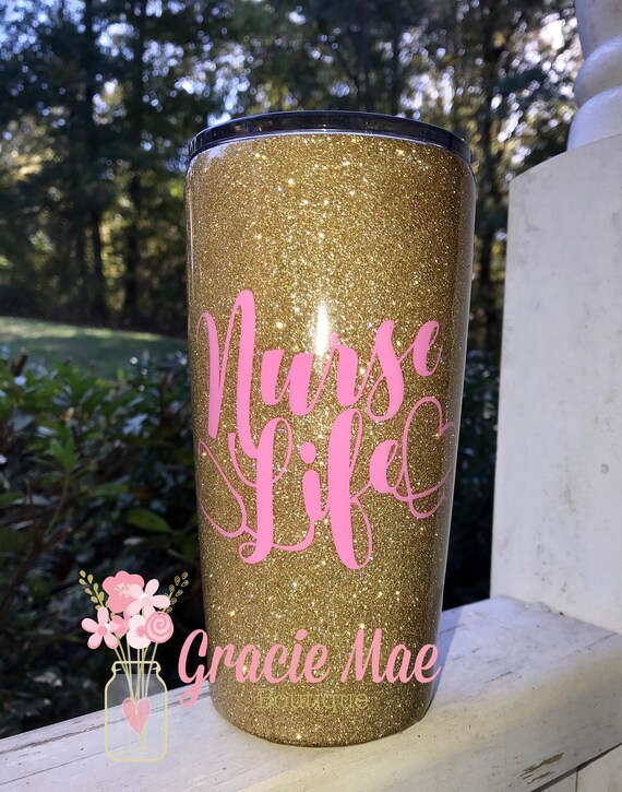 20oz HOGG Glitter Tumbler