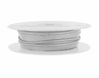 Piping silver lamé 10 mm