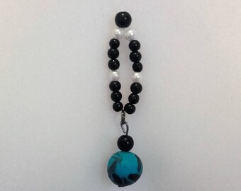 woman polymer clay and bead set