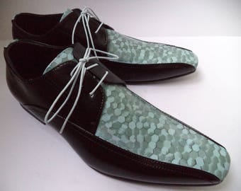 Neptune - Size 42 Fishscale pattern
