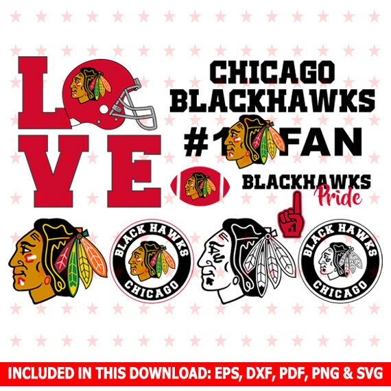 Download Chicago Blackhawks Svg Chicago Blackhawks Clipart Chicago