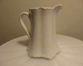 Vintage Habsburg China MZ Austria Creamer,White Creamer,Flower Vase,China Collection,Wedding Decor