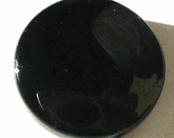 1 bead 15mm - VCP49 jet glass