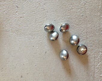 Silver buttons