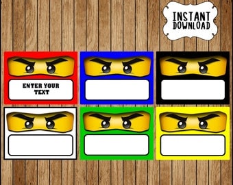 Ninjago thank you | Etsy