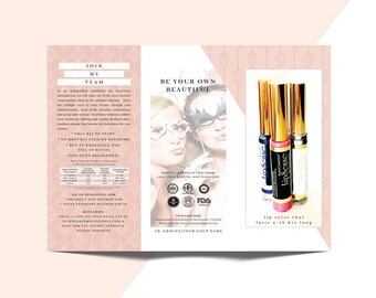 LipSense Desktop Brochure, LipSense flyer, LipSense letter, LipSense marketing, LipSense distributor brochure, Recruiting brochure