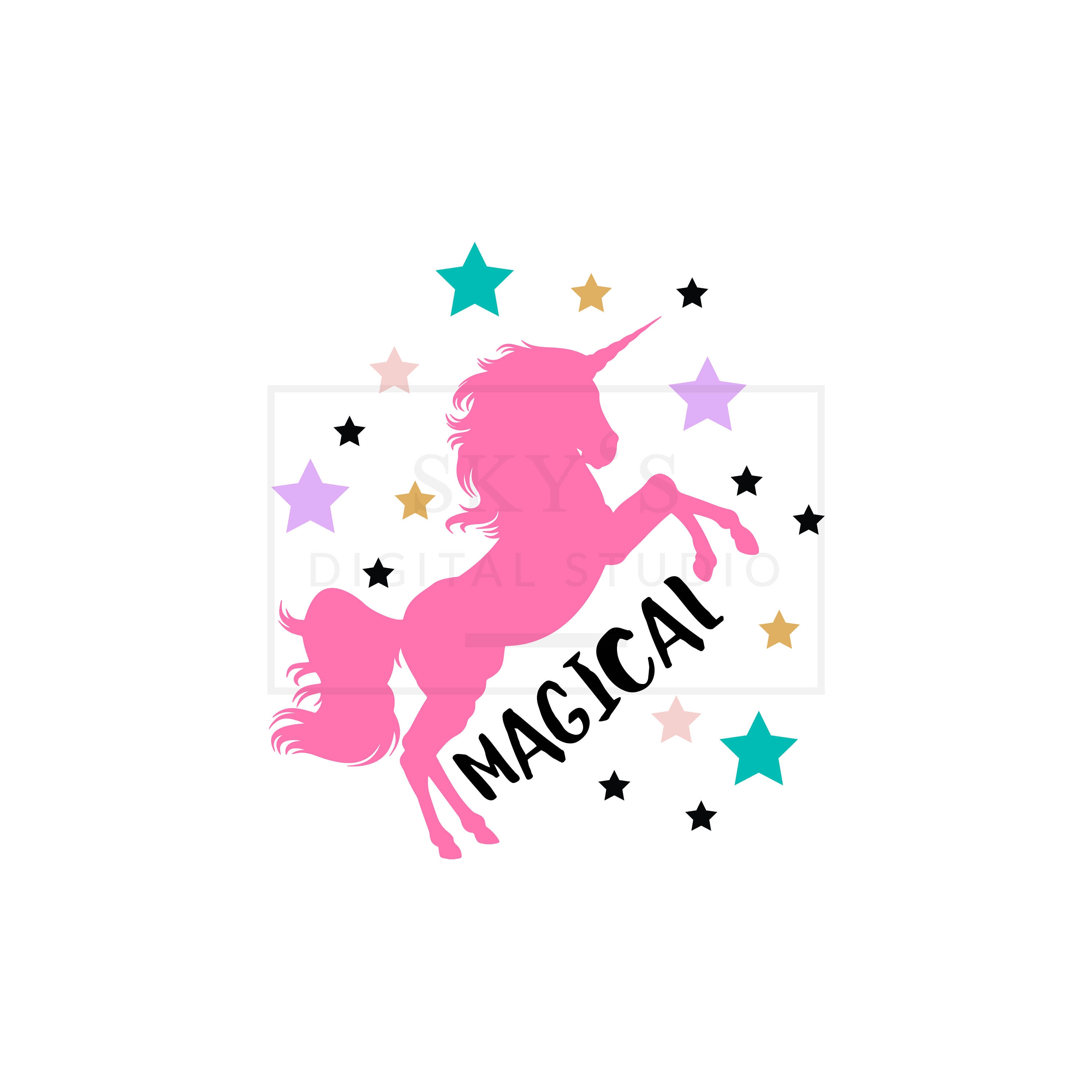 unicorn-4u: Unicorn | Magical Unicorn | Unicorns | SVG File | Cricut