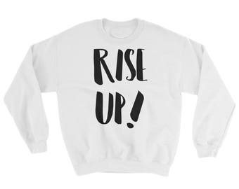 hamilton sweatshirt rise up