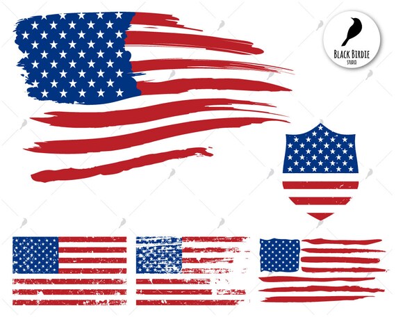US flag svg distressed flag svg US flag clipart american