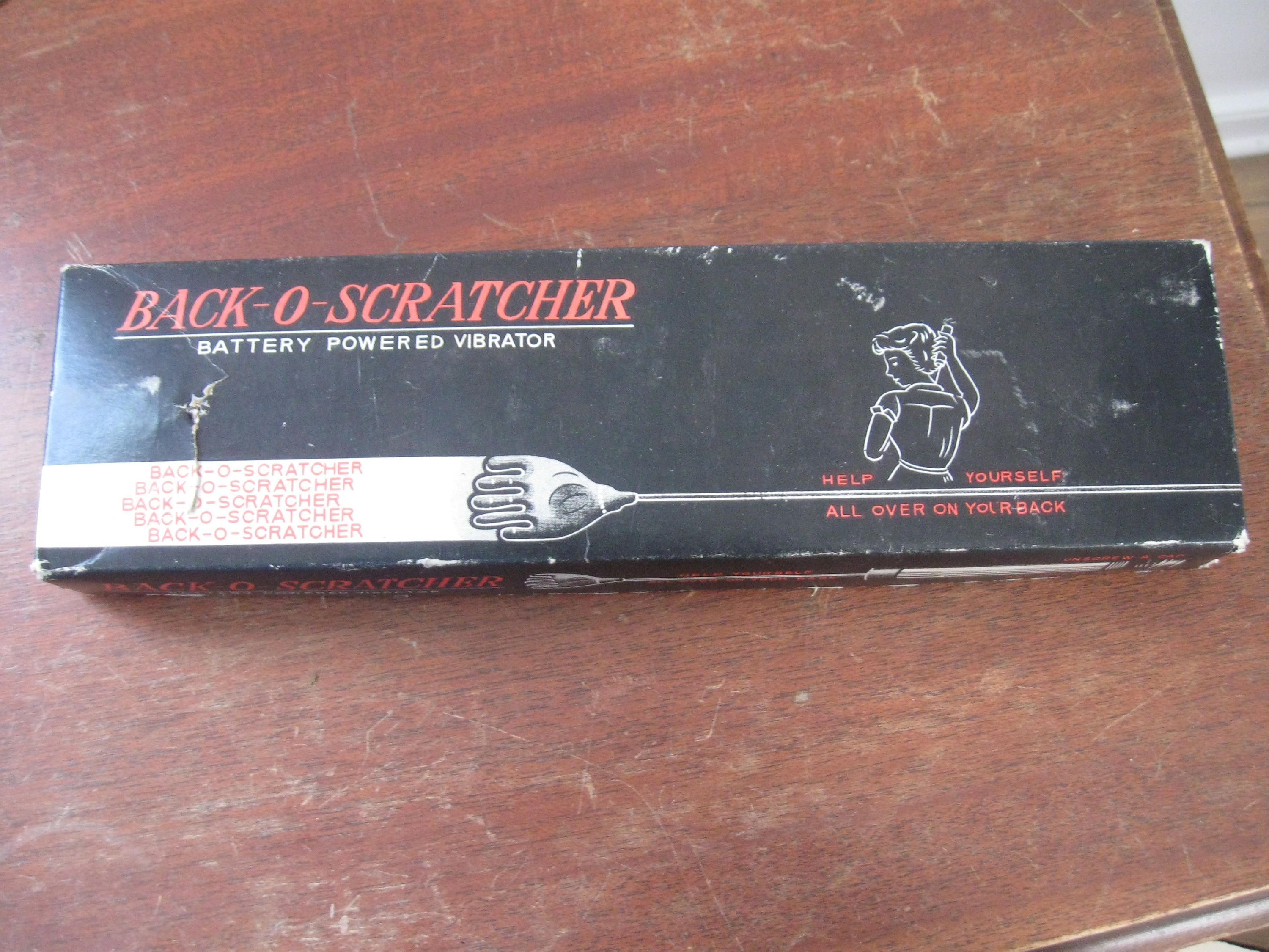 Back Scratcher Battery Powered Vibrator BackOScratcher