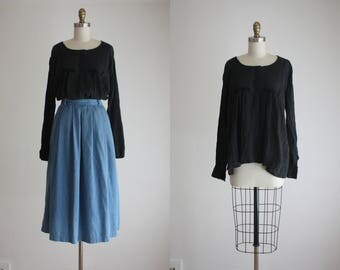 vintage peasant blouse
