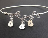 Family Bracelet, Personalized Mother in Law Gift, Mother's Day Gift Idea from Son in Law or Daughter in Law, Mother Family Tree Jewelry