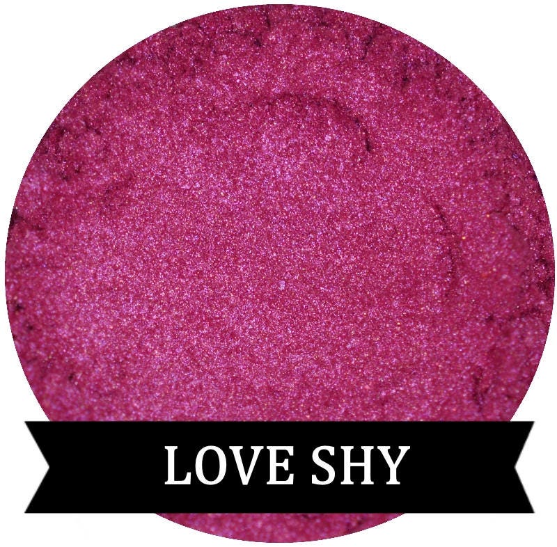 Bright Magenta Pink Eyeshadow LOVE SHY