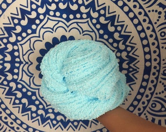 Big sale! BEST slime in the shop! Blue micro floam beads slime/ 4oz
