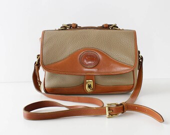 Vintage Dooney and Bourke Handbag • Leather Crossbody Purse • Dooney and Bourke Satchel • Vintage Satchel Bag • Crossbody Satchel | B916