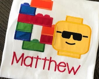 Lego Birthday Shirt