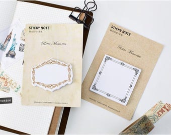 Cute Sticer Sticky Notes- Stick Note Notepad Mini Notepad Post It