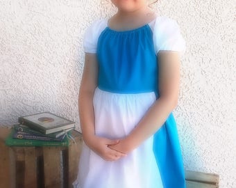Belle Provincial Dress, blue dress, Belle costune, belle dress, baby belle dess, baby blue dress, baby Belle costume