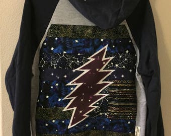 Grateful Dead 13 Point Bolt hoodie medium