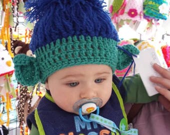 Branch troll hat/troll photo prop/troll birthday/troll costume/troll inviation/troll party/troll wig/trolls wig/boy troll
