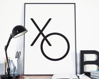 Xo art | Etsy