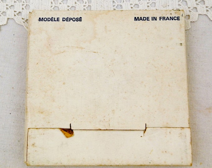 2 Vintage Cast Metal Coasters for Wine Bottles Shaped as 1924 French Coins with Original Box, Retro Coin Coaster from France, Dinner Party 2 Vintage Cast Metal Coasters for Wine Bottles Shaped as 1924 French Coins with Original Box, Retro Coin Coaster from France, Dinner Party