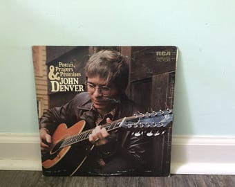 John Denver "Poems, Prayers and Promises" vinyl record