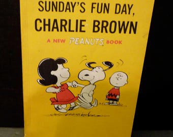 Sunday's Fun Day Charlie Brown- 5th printing 1967- Charles M. Schultz