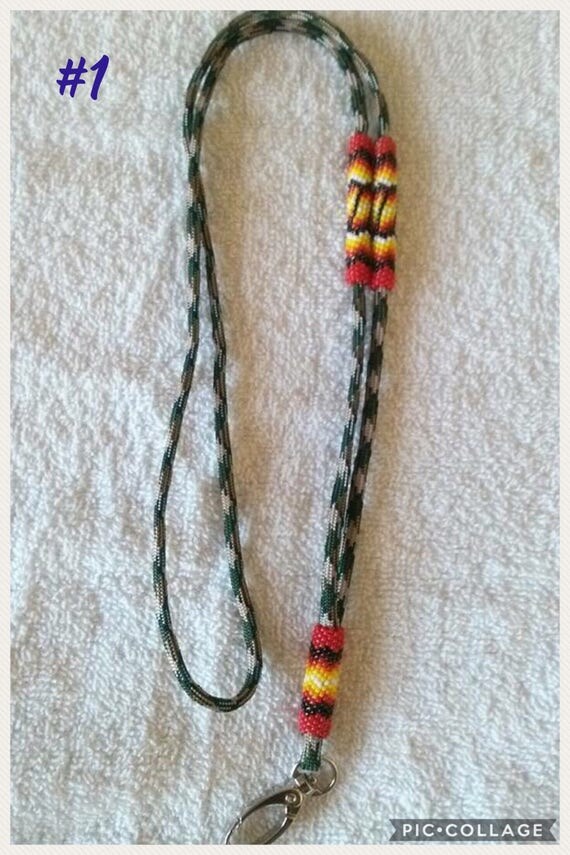 Native American Beaded lanyards
