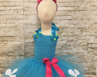 Poppy Troll Halloween Costume, Poppy costume, Trolls Costume, Poppy tutu costume, Halloween tutu costume, Halloween costume for girls