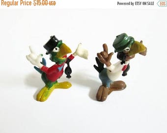 the three caballeros figurines