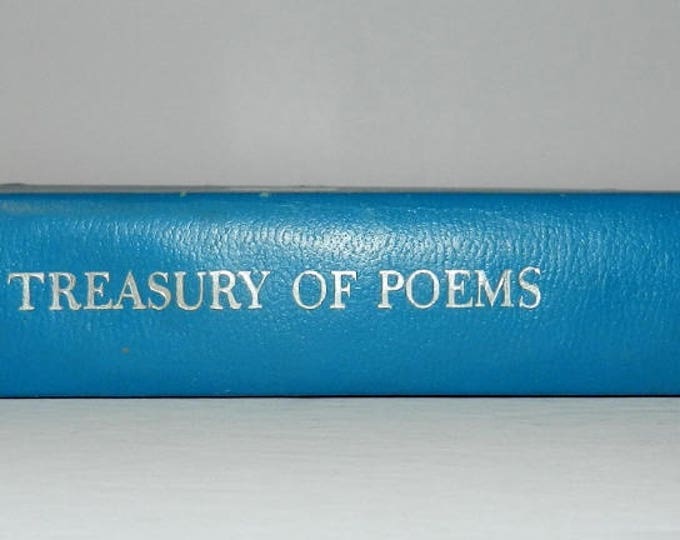 Best Loved Classics Treasury of Poems 1949 Hardcover