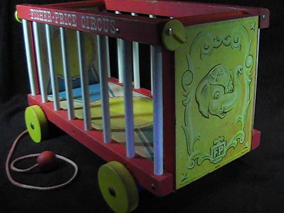 fisher price circus wagon