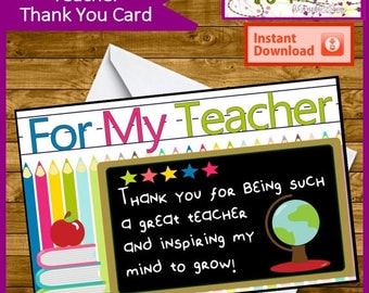 Teacher Appreciation Invitation Printable Teacher Thank You