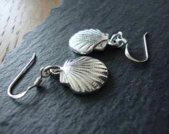 Sterling Silver shell earrings Christian Gifts Camino de santiago Earrings Best selling items Religious Jewelry Christmas gift labor day