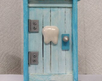 Tooth Fairy Door Blue